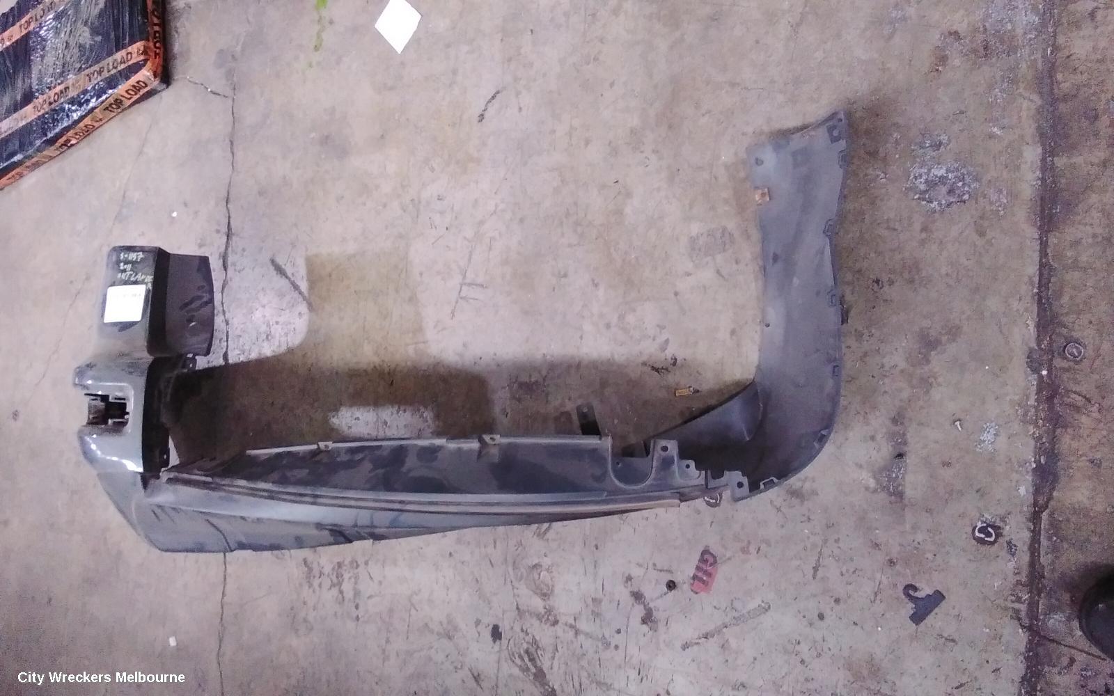MITSUBISHI OUTLANDER REAR BUMPER, ZH, BUMPER BAR UPPER (LH SIDE), 09/2009 - 10/2012