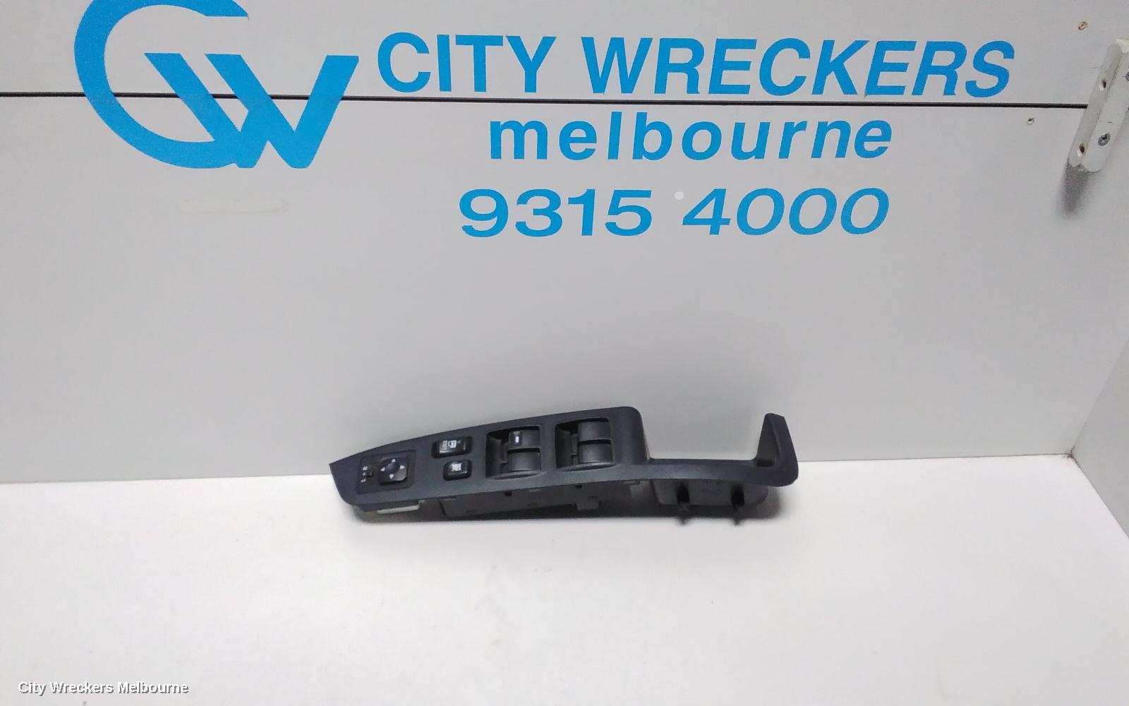 MITSUBISHI OUTLANDER PWR DR WIND SWITCH, RH FRONT (MASTER SWITCH), ZH, 09/2009 - 10/2012