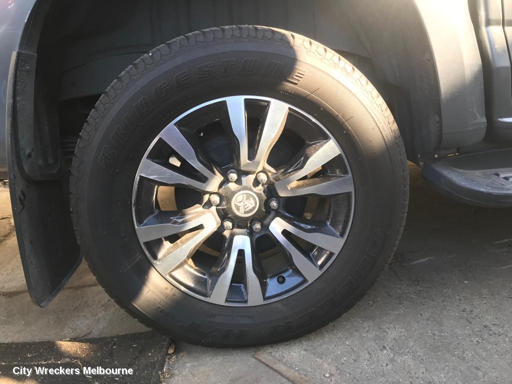 HOLDEN COLORADO REAR GARNISH