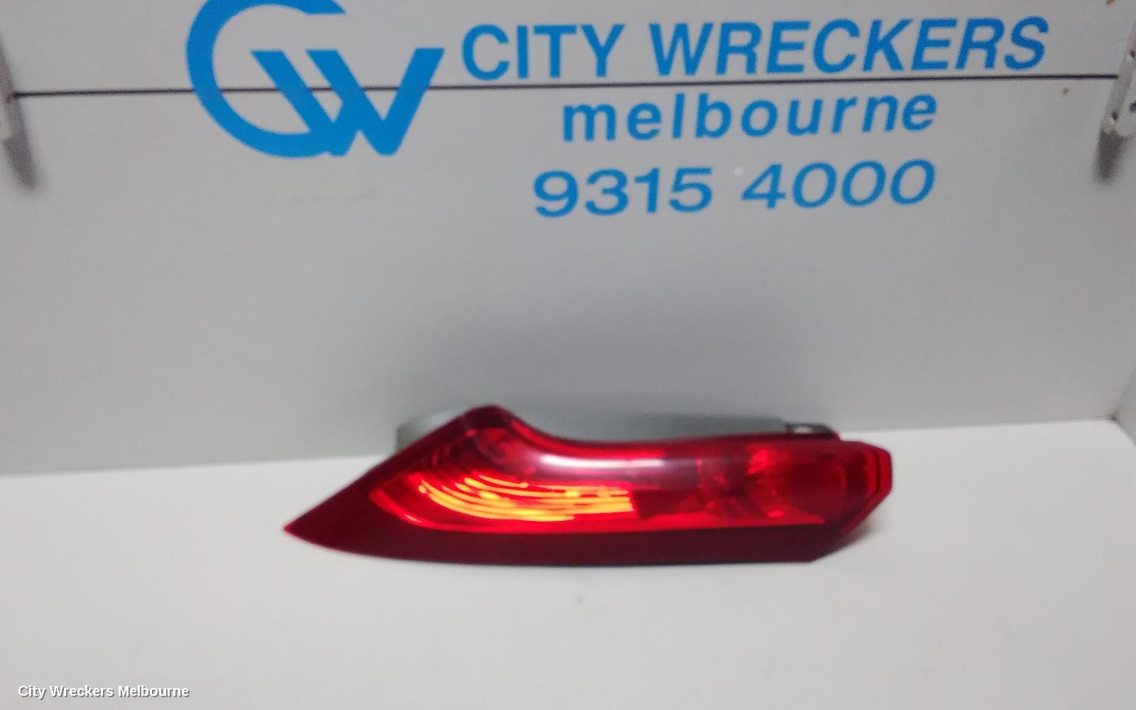 HONDA CRV LEFT TAILLIGHT, RM, UPPER, PETROL TYPE, 11/2012 - 10/2014