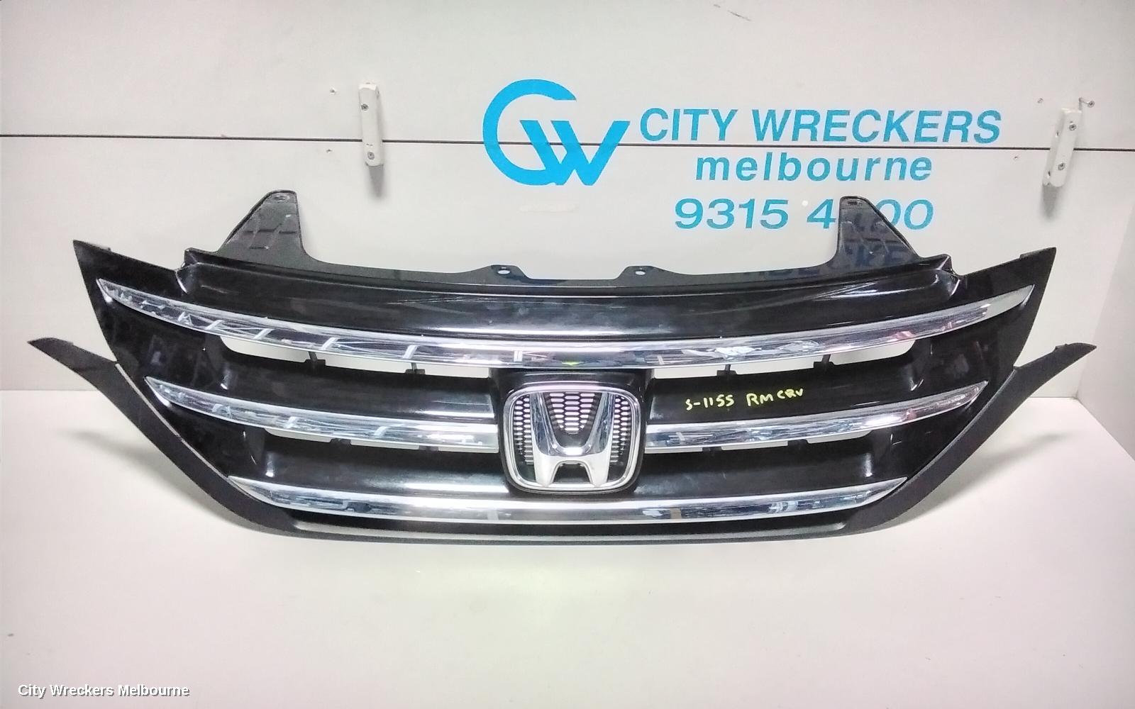 HONDA CRV GRILLE, RADIATOR GRILLE, RM, 11/2012 - 10/2014