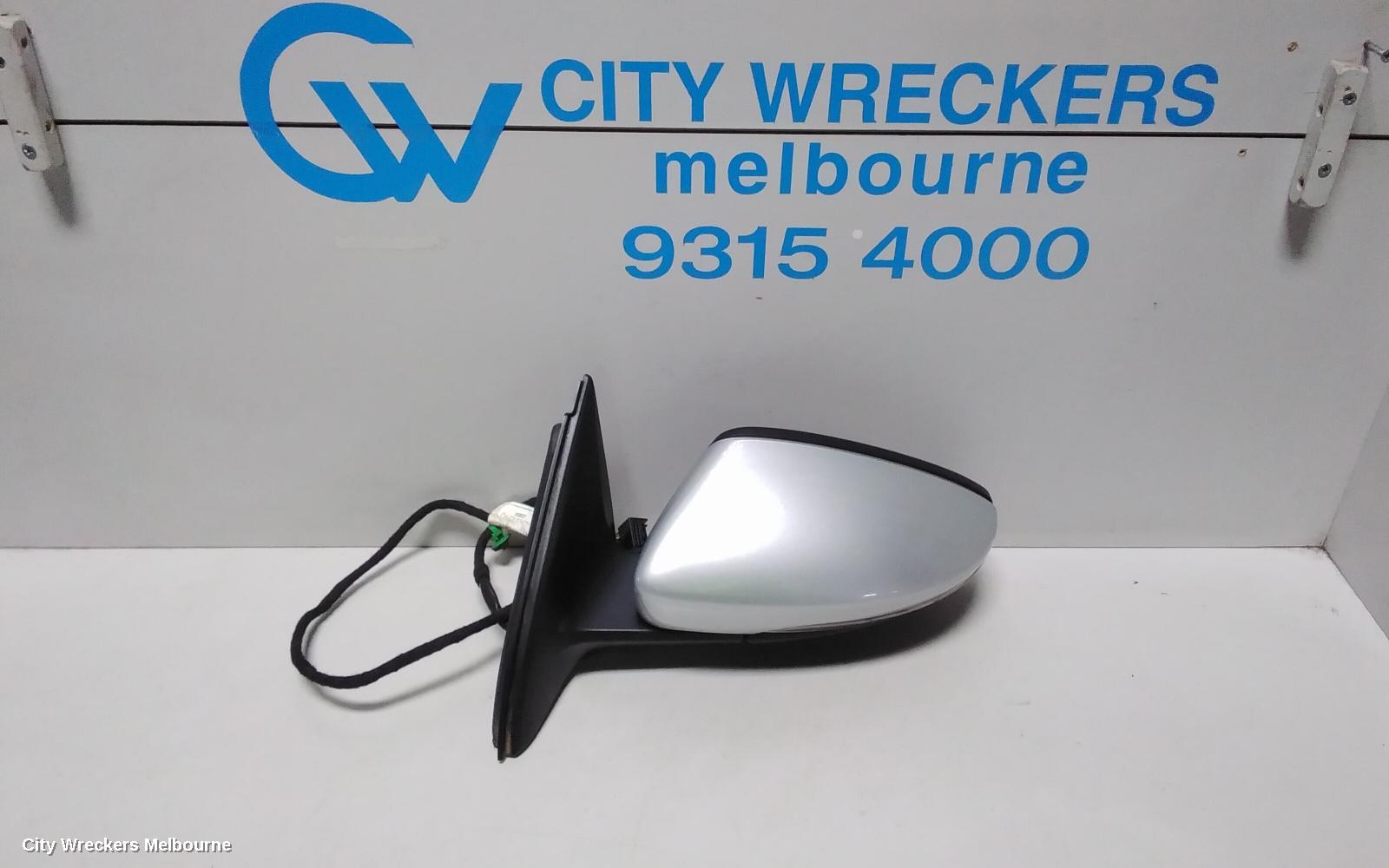 VOLKSWAGEN JETTA LEFT DOOR MIRROR, 1B, POWER FOLD (6XP CODE), 02/2011 - 05/2012