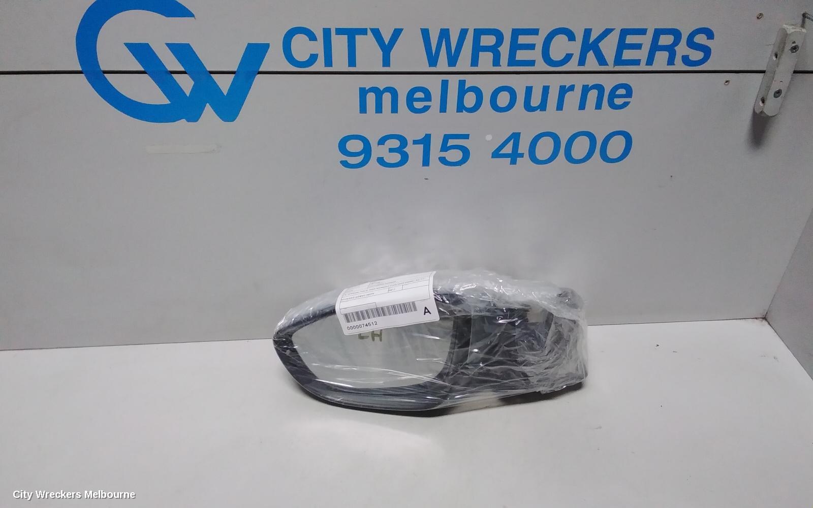 VOLKSWAGEN JETTA LEFT DOOR MIRROR, 1B, POWER FOLD (6XP CODE), 02/2011 - 05/2012