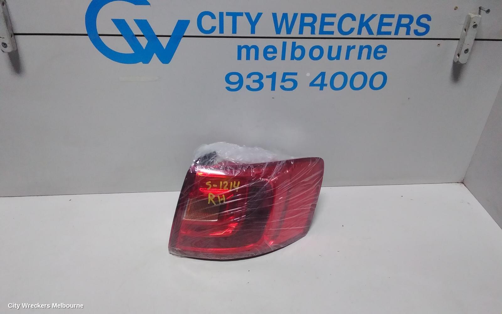 VOLKSWAGEN JETTA RIGHT TAILLIGHT, 1B, 02/2011 - 10/2014