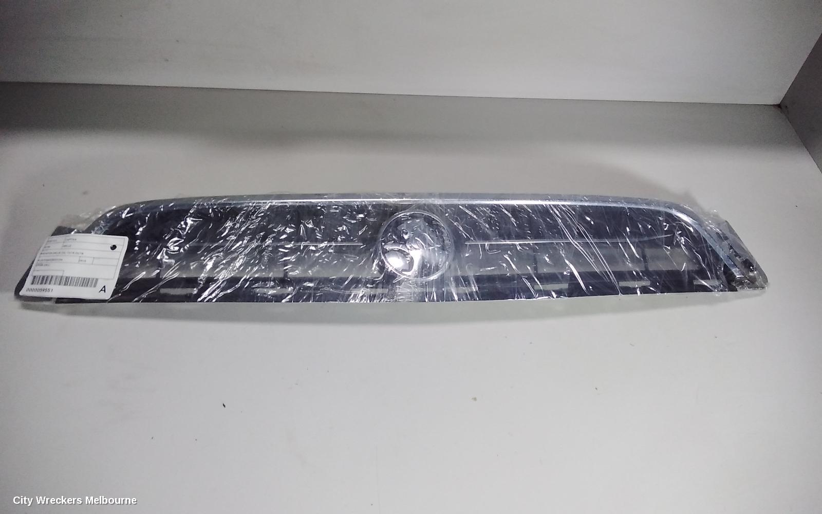 HOLDEN CAPTIVA GRILLE, RADIATOR GRILLE, CG, 10/2015 - 06/2018