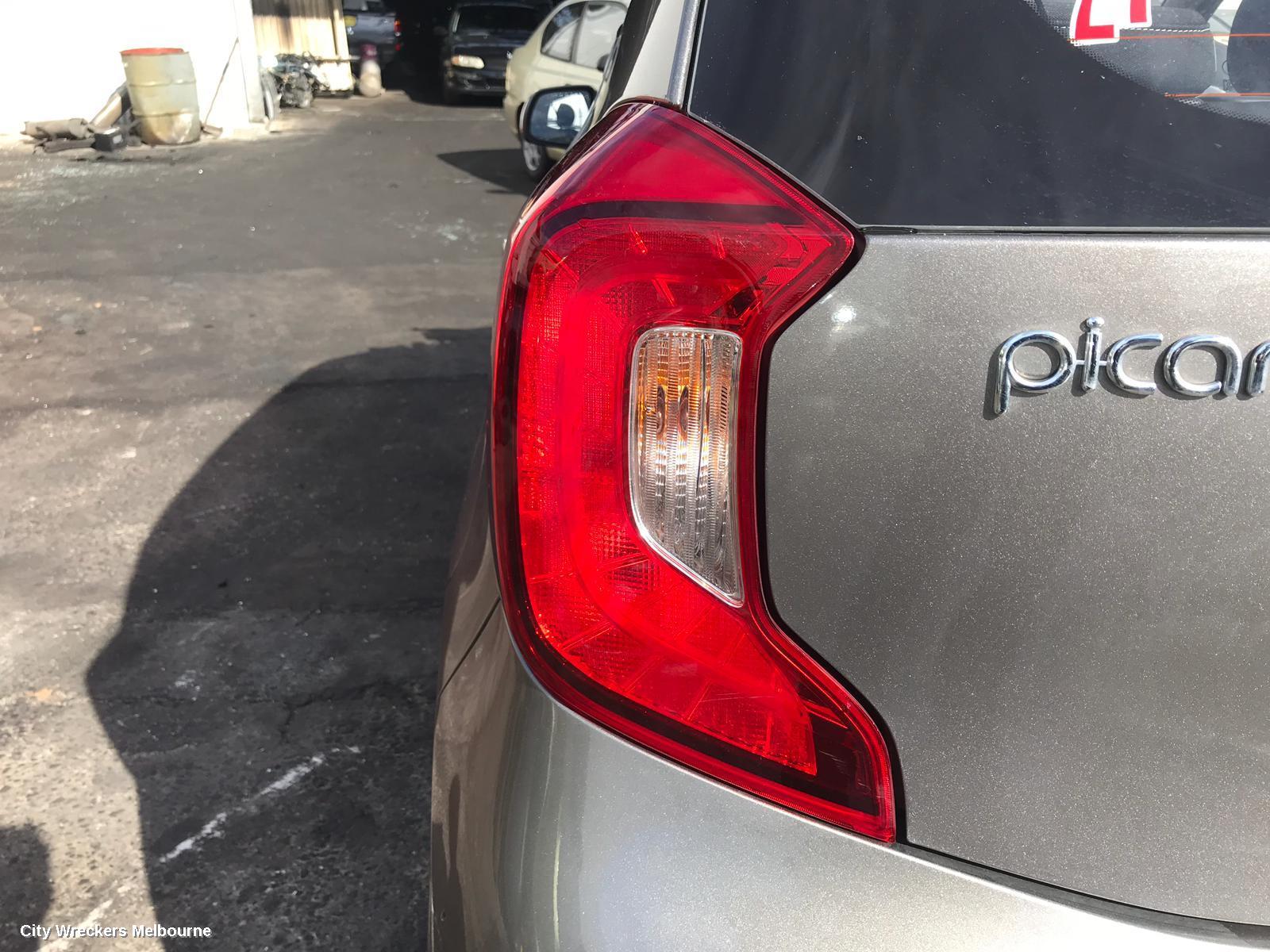 KIA PICANTO LEFT DOOR MIRROR, JA, MANUAL FOLDING TYPE, 05/2017 ONWARDS
