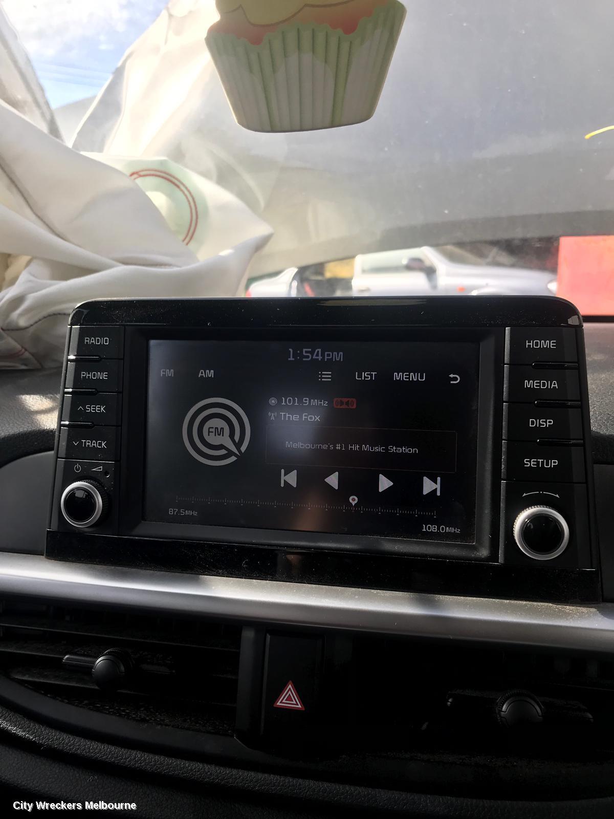 KIA PICANTO SUNVISOR, JA, LH SIDE, 05/2017 ONWARDS