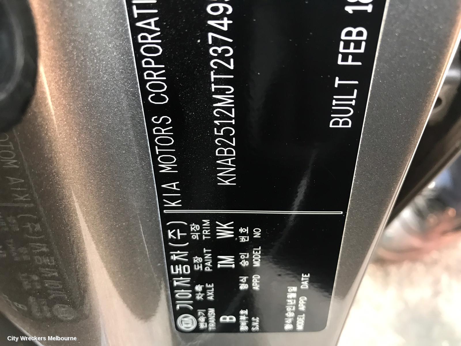KIA PICANTO LEFT DOOR MIRROR, JA, MANUAL FOLDING TYPE, 05/2017 ONWARDS