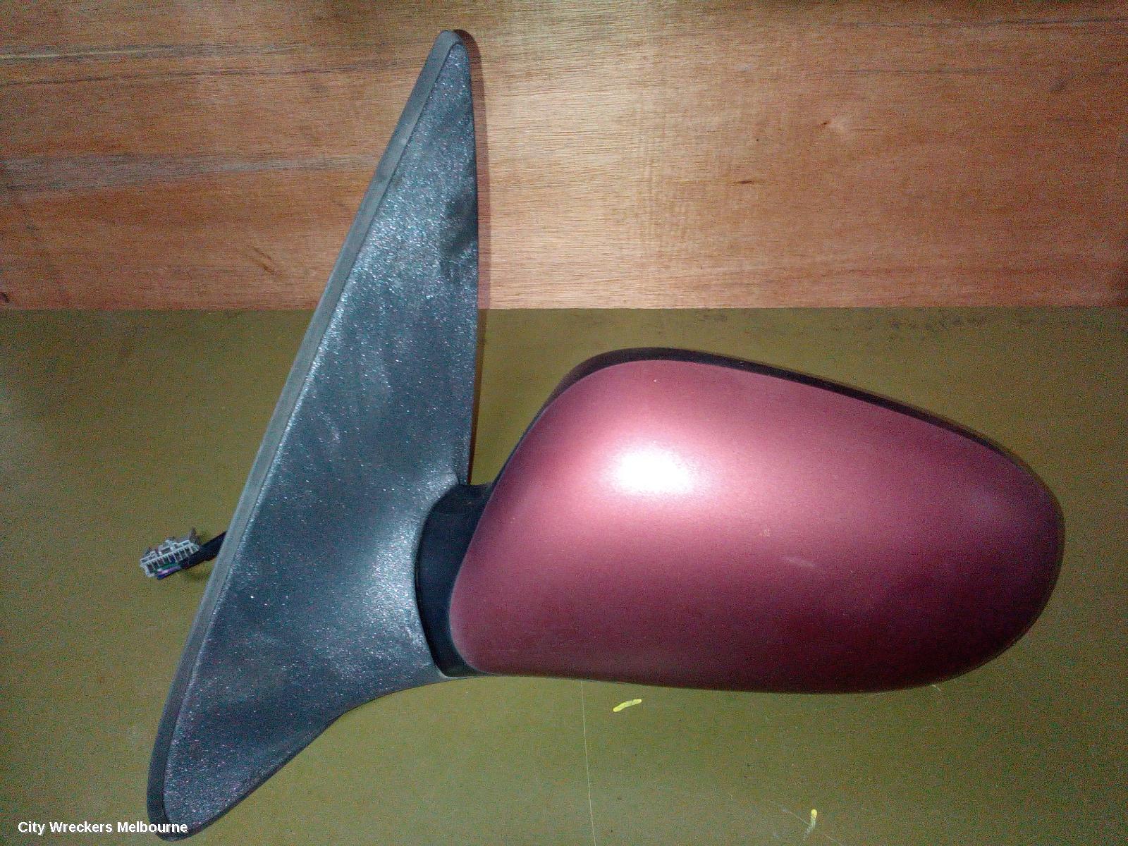 NISSAN PULSAR LEFT DOOR MIRROR, N16, SEDAN, COLOUR CODED, 07/2000 - 07/2003