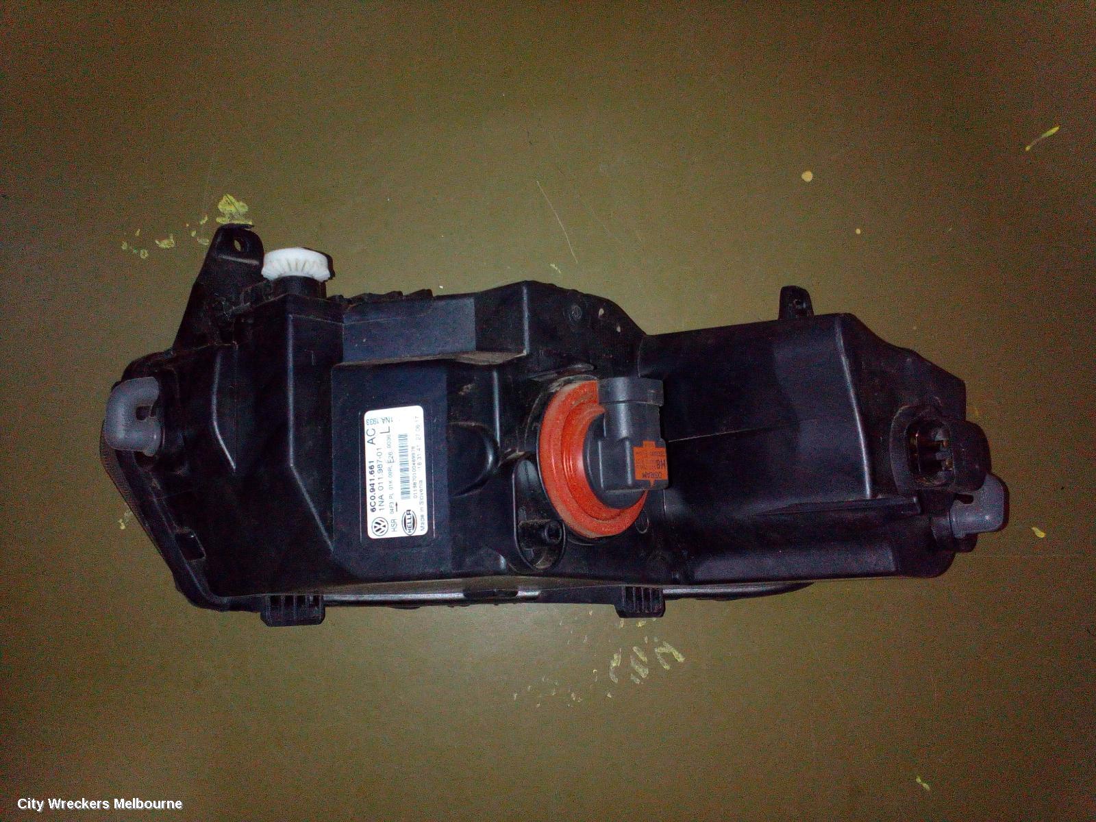 VOLKSWAGEN POLO LEFT INDICATOR/FOG/SIDE, BUMPER FOGLAMP, 6R, 05/2014 - 09/2017