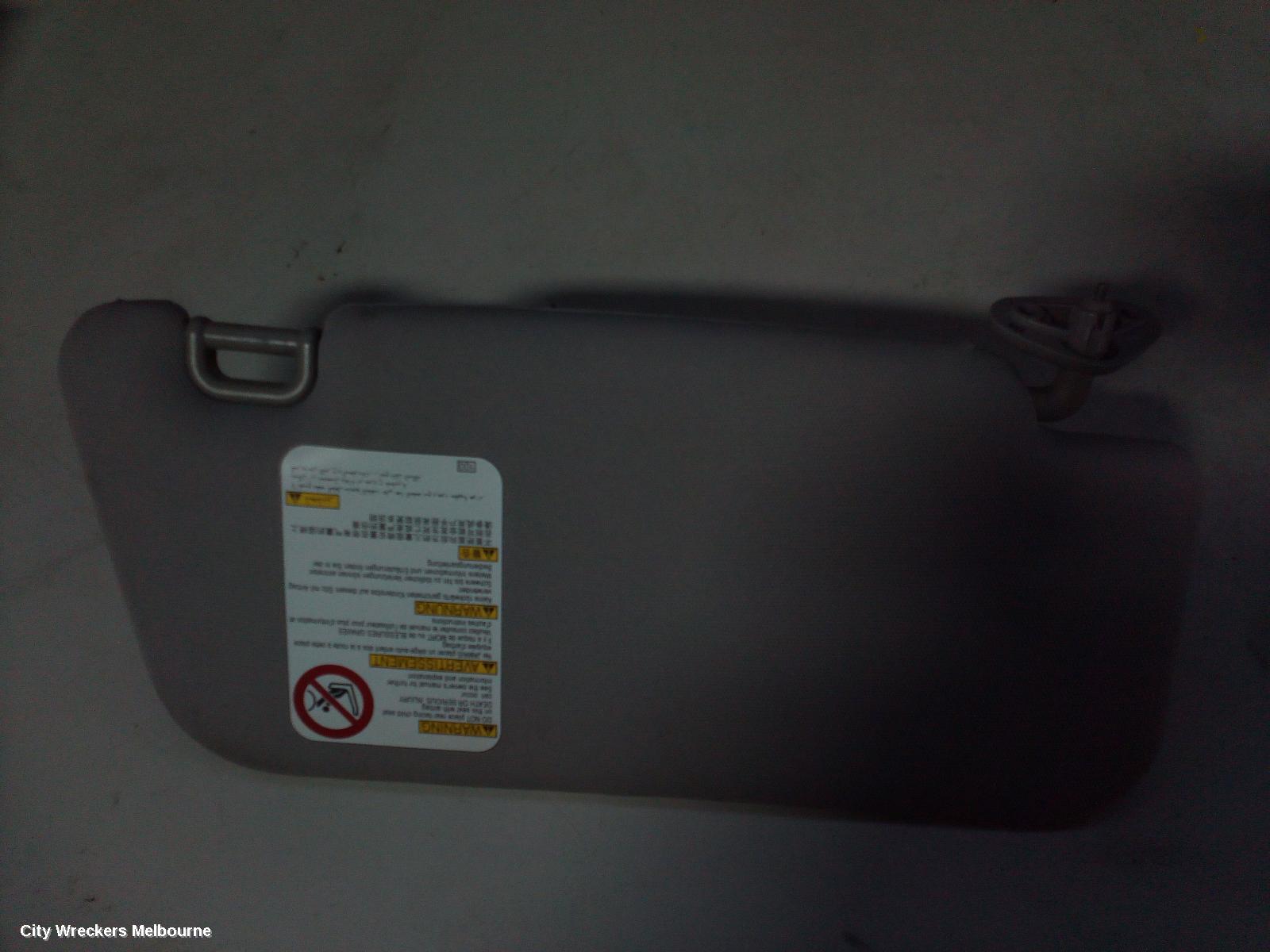 SUBARU FORESTER SUNVISOR, LH SIDE, 06/2005 - 02/2008