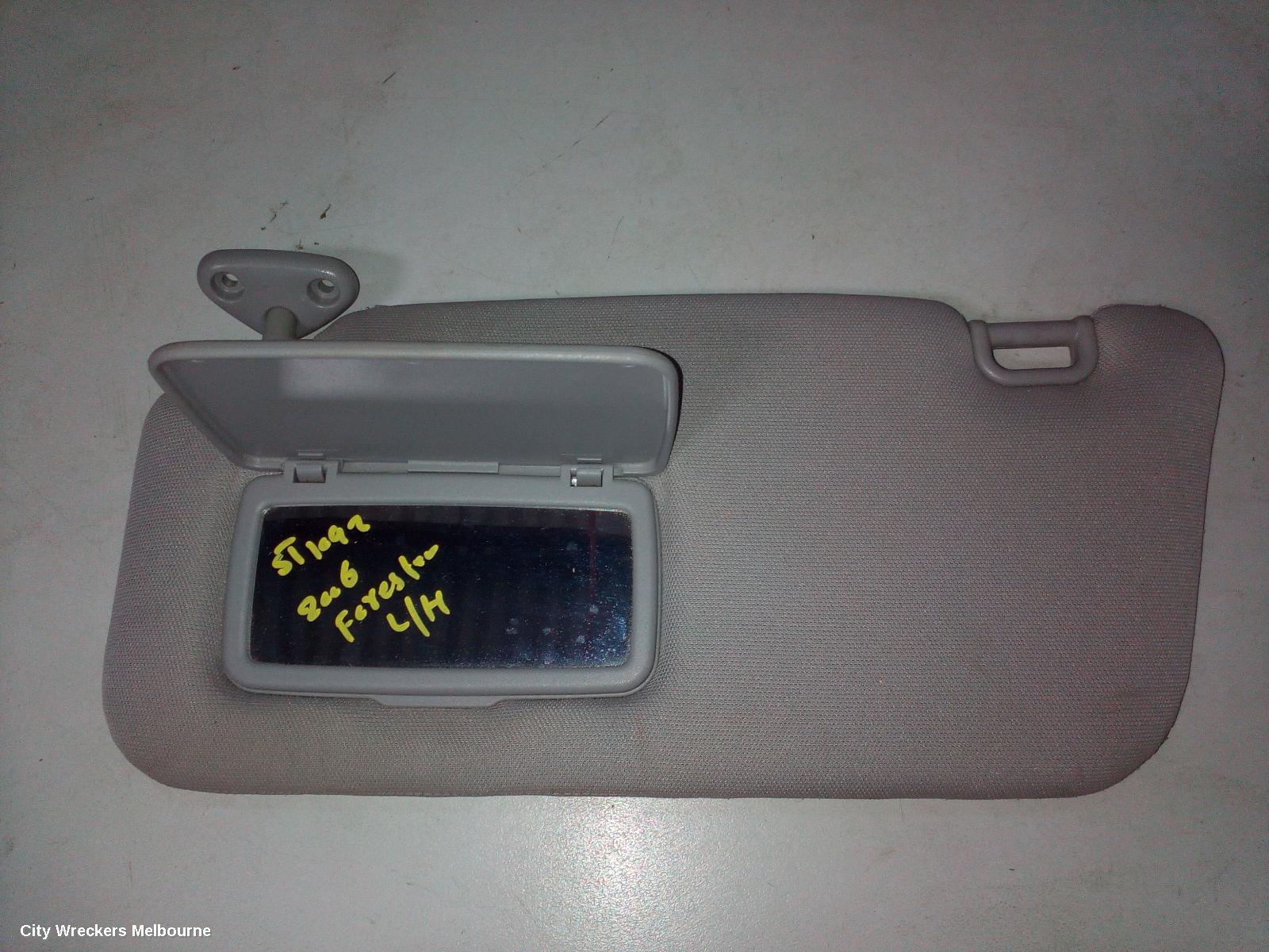 SUBARU FORESTER SUNVISOR, LH SIDE, 06/2005 - 02/2008