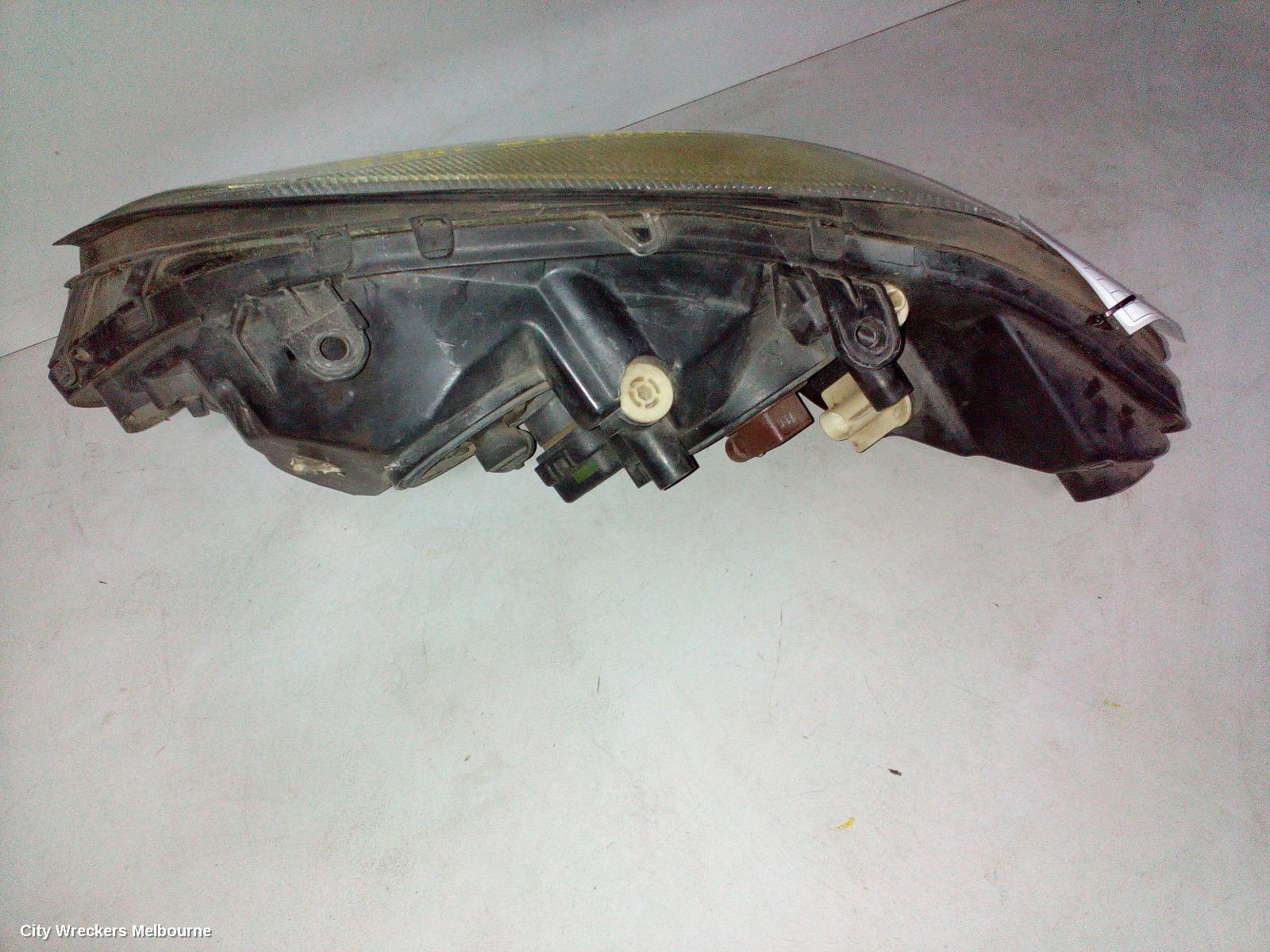 HOLDEN ASTRA RIGHT HEADLAMP, TS, CHROME, INSERT TYPE, 09/1998 - 10/2006