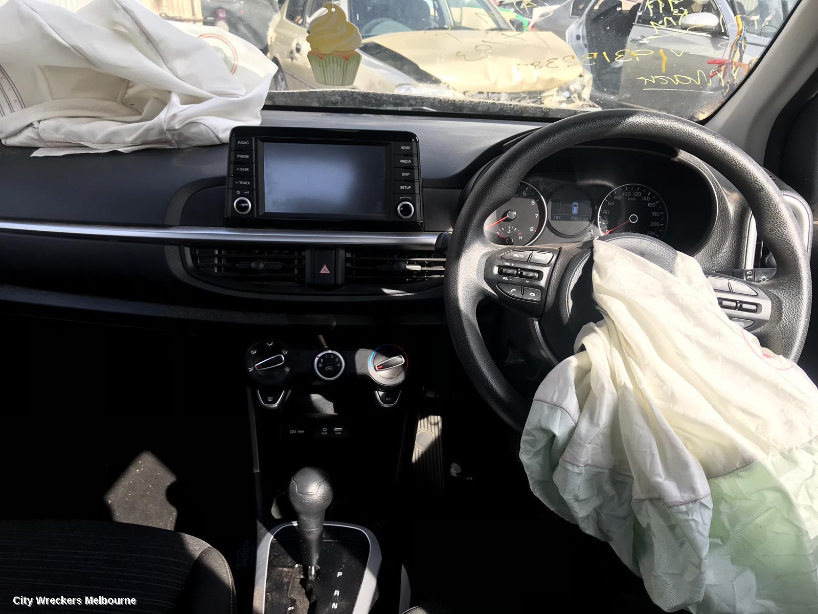 KIA PICANTO SUNVISOR, JA, LH SIDE, 05/2017 ONWARDS