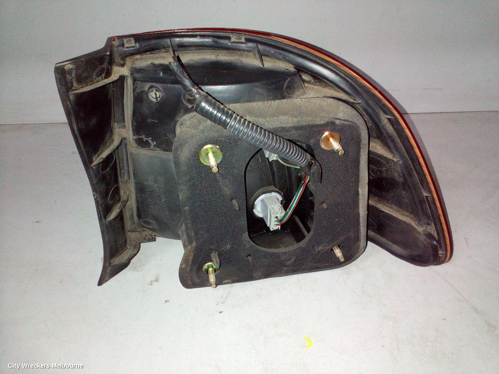 HONDA CIVIC LEFT TAILLIGHT, EK, SEDAN, LENS #2240, 01/1999 - 10/2000