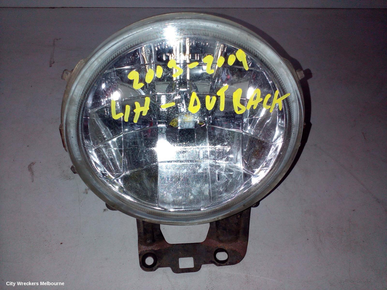 SUBARU OUTBACK LEFT INDICATOR/FOG/SIDE, BUMPER FOGLAMP, 4TH GEN, KOITO LENS# 114-20759, 09/2003 - 09/2008