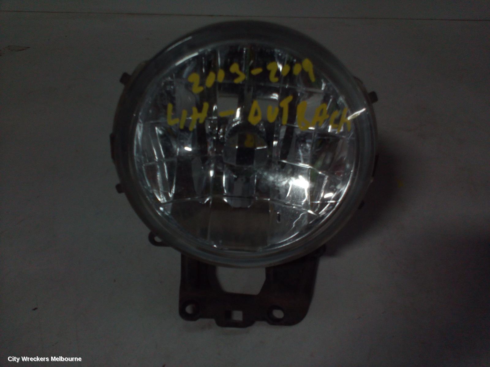 SUBARU OUTBACK LEFT INDICATOR/FOG/SIDE, BUMPER FOGLAMP, 4TH GEN, KOITO LENS# 114-20759, 09/2003 - 09/2008