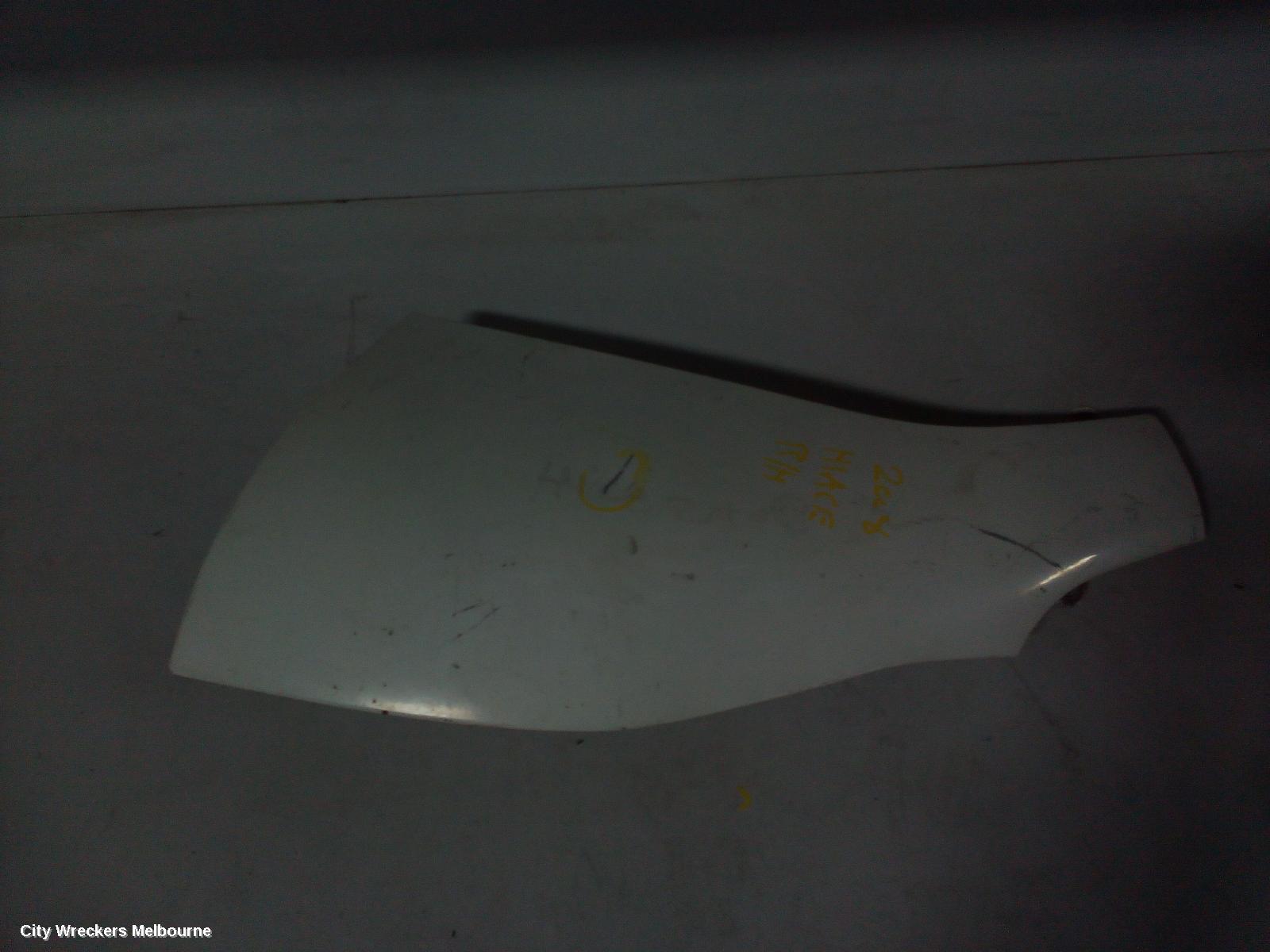 TOYOTA HIACE RIGHT GUARD, TRH/KDH, CORNER PANEL, 03/2005 - 04/2019