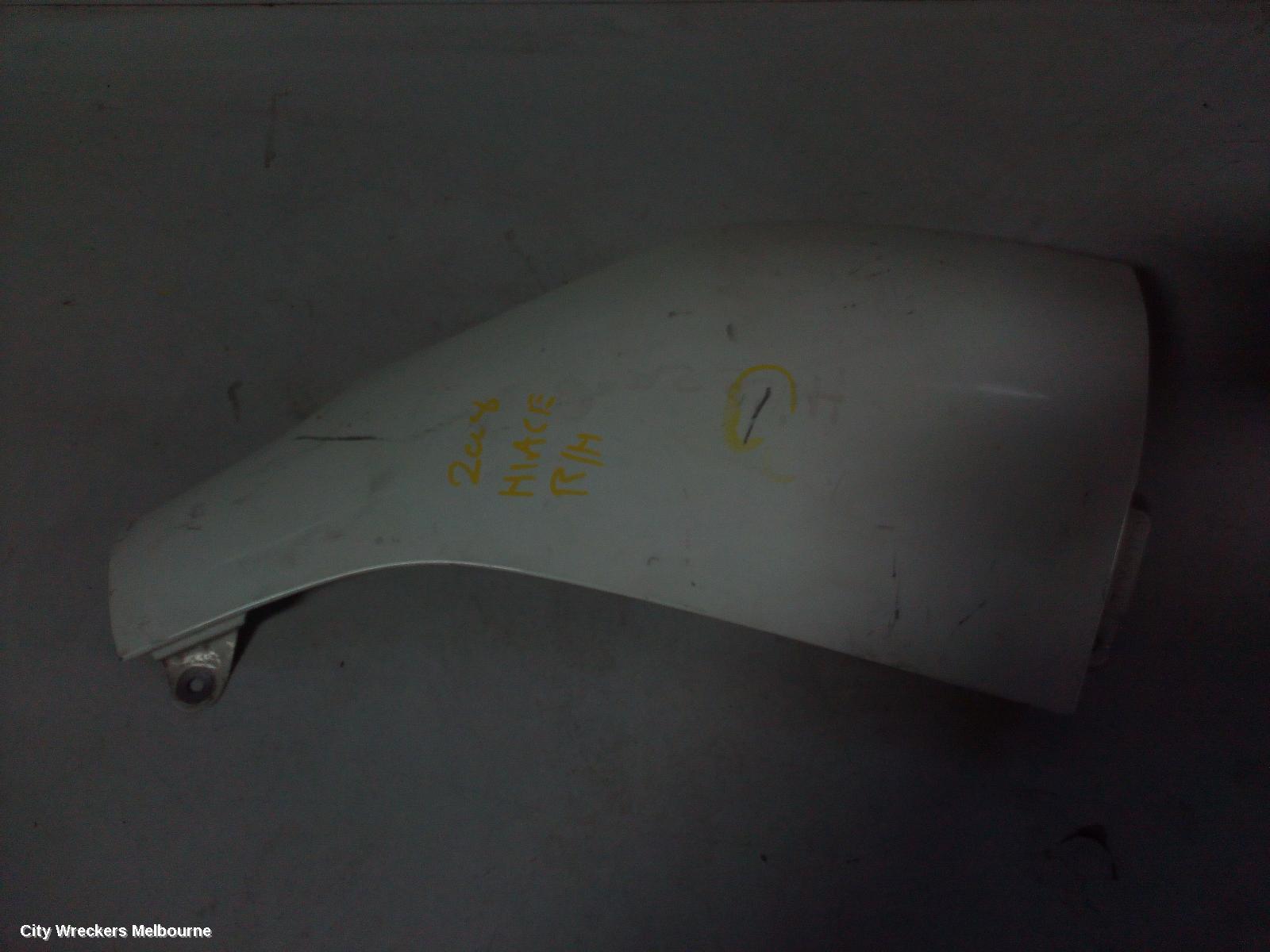 TOYOTA HIACE RIGHT GUARD, TRH/KDH, CORNER PANEL, 03/2005 - 04/2019