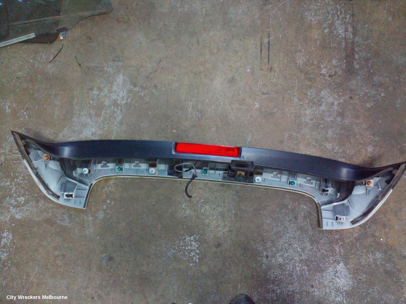 SUBARU OUTBACK REAR SPOILER, 6TH GEN, 08/2014 ONWARDS