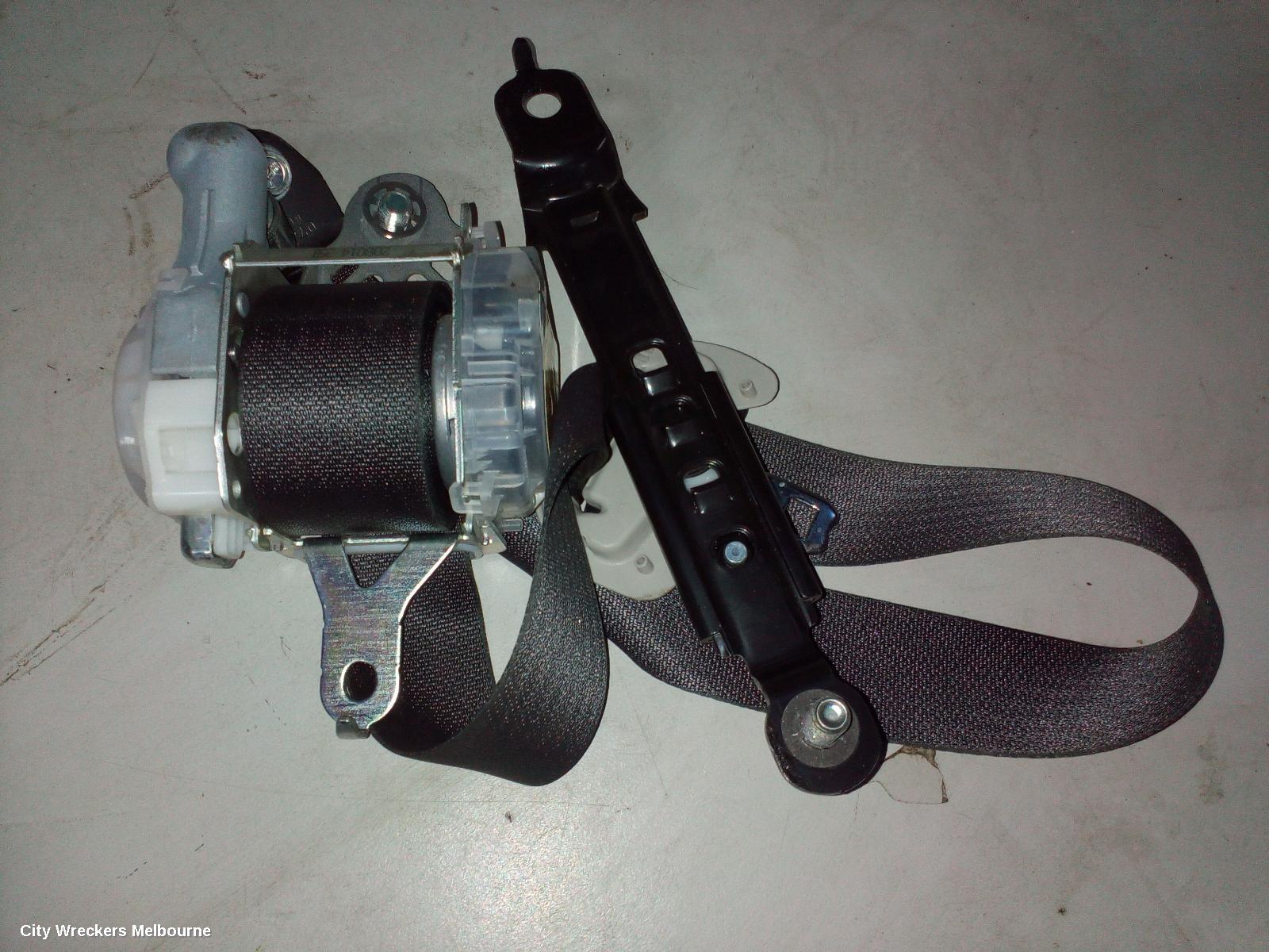 SUBARU OUTBACK SEATBELT/STALK, LH FRONT, SEAT BELT ONLY, 6TH GEN, 08/2014 ONWARDS