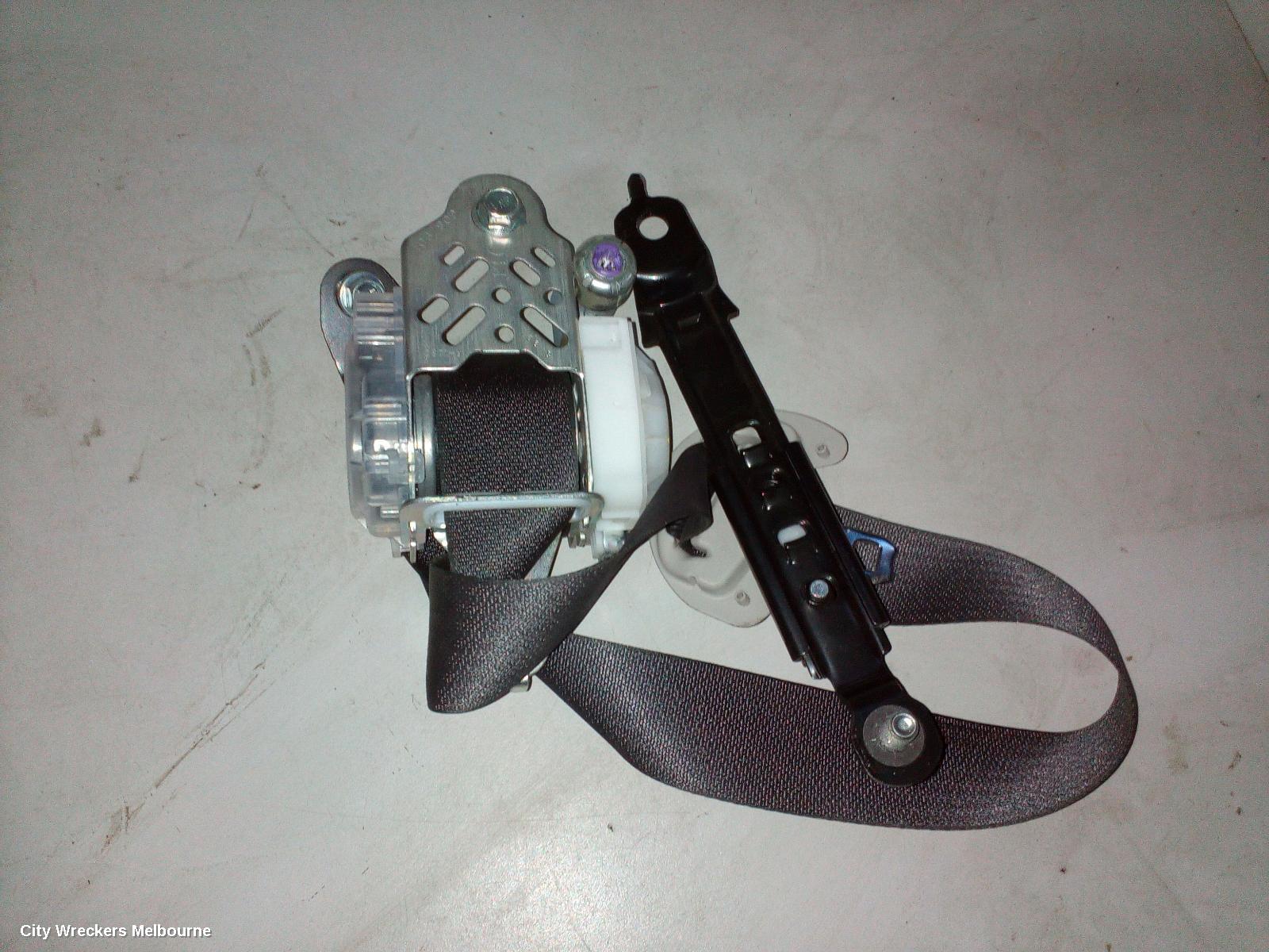SUBARU OUTBACK SEATBELT/STALK, LH FRONT, SEAT BELT ONLY, 6TH GEN, 08/2014 ONWARDS