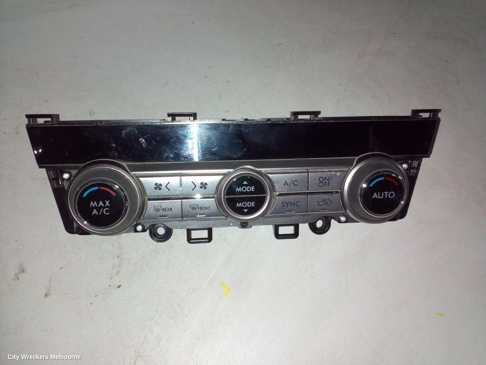 SUBARU OUTBACK HEATER/AC CONTROLS, 6TH GEN, CLIMATE CONTROL TYPE, NON HEATED SEATS, 08/2014 - 12/2020