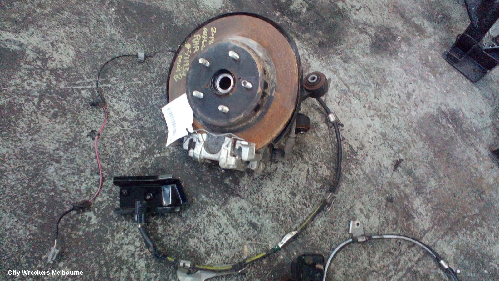 SUBARU OUTBACK RIGHT REAR HUB ASSEMBLY, 6TH GEN, 08/2014 - 12/2020