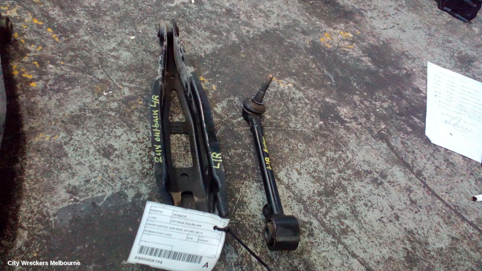 SUBARU OUTBACK LEFT REAR TRAILING ARM, LOWER CONTROL ARM-REAR, 6TH GEN, 08/2014 ONWARDS