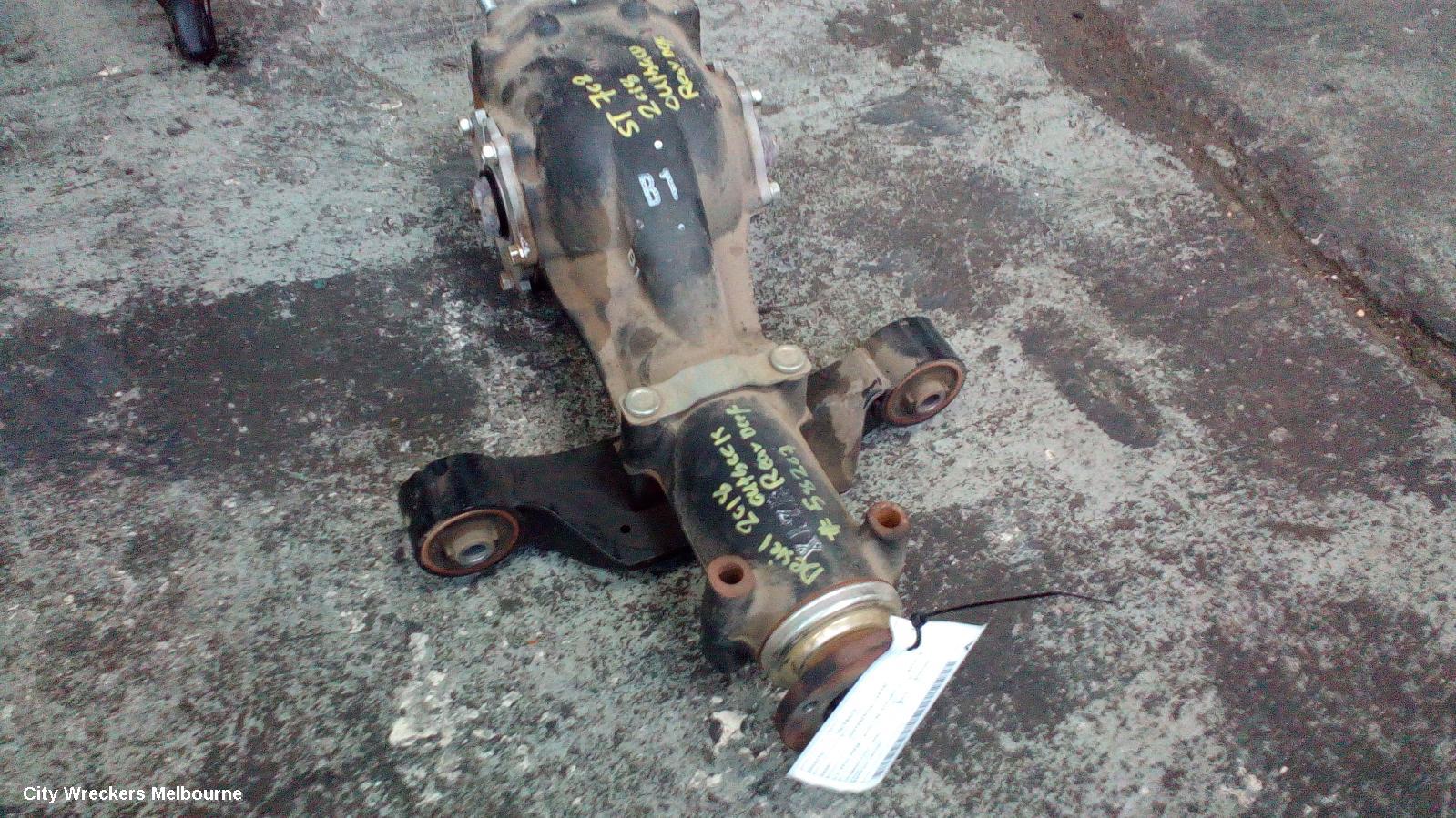 SUBARU OUTBACK DIFFERENTIAL CENTRE, 2.0, EE20, DIESEL, AUTO T/M, 6TH GEN, 4.111 RATIO (B1 CODE), 08/2014 ONWARDS