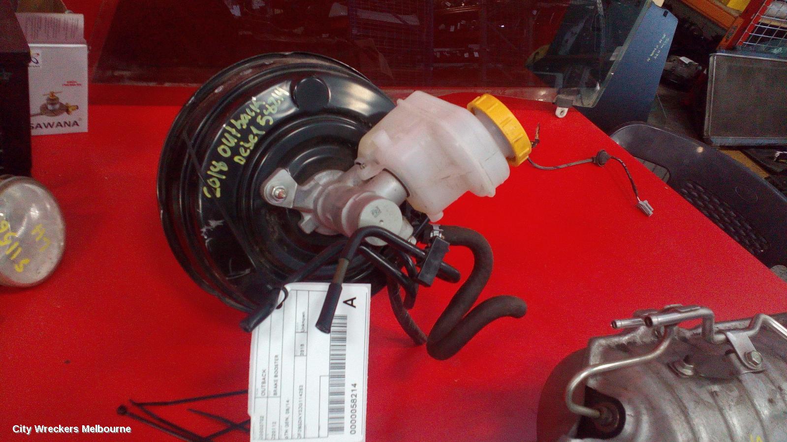 SUBARU OUTBACK BRAKE BOOSTER, 6TH GEN, 08/2014 ONWARDS