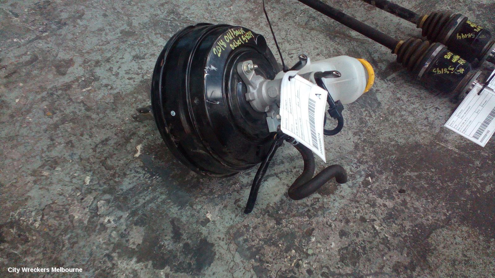 SUBARU OUTBACK BRAKE BOOSTER, 6TH GEN, 08/2014 ONWARDS