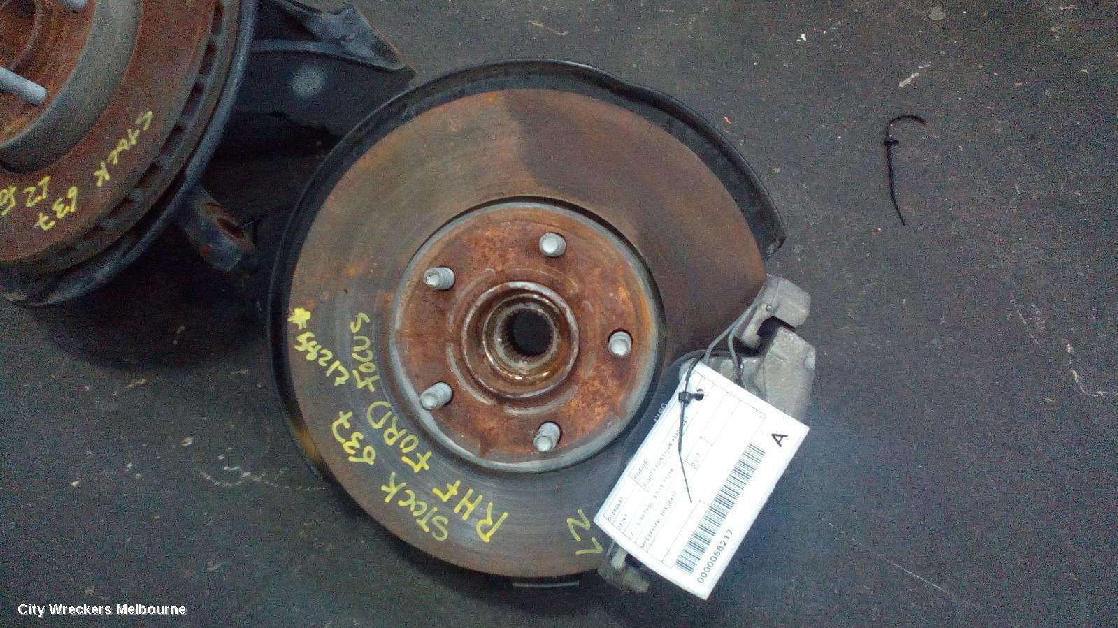 FORD FOCUS RIGHT FRONT HUB ASSEMBLY, LZ, 1.5, PETROL, 07/2015 - 11/2018