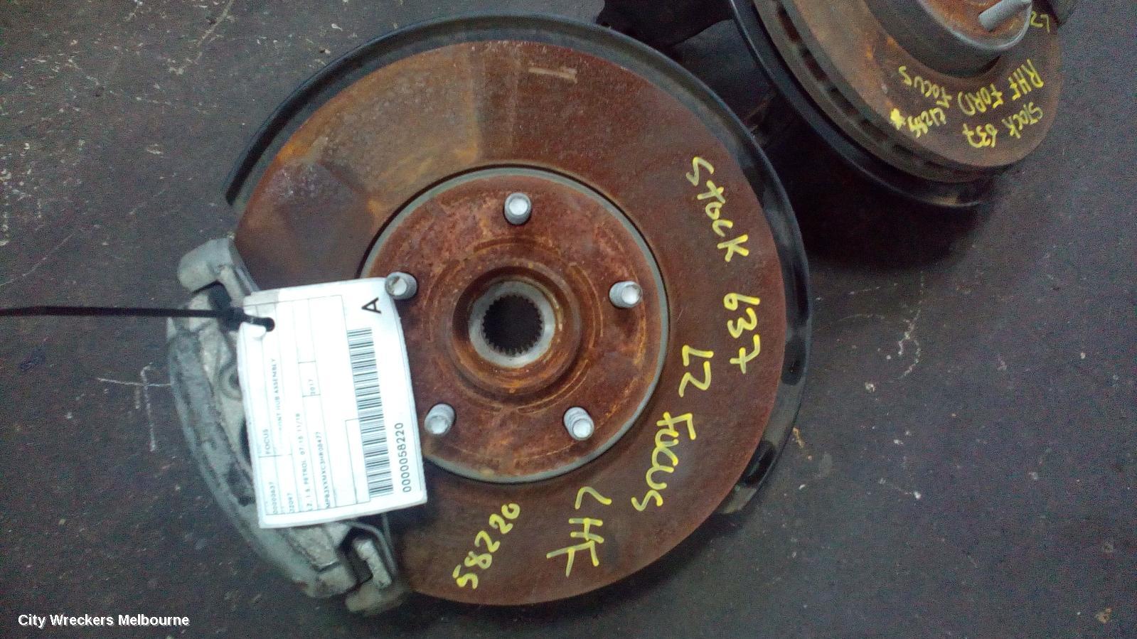 FORD FOCUS LEFT FRONT HUB ASSEMBLY, LZ, 1.5, PETROL, 07/2015 - 11/2018