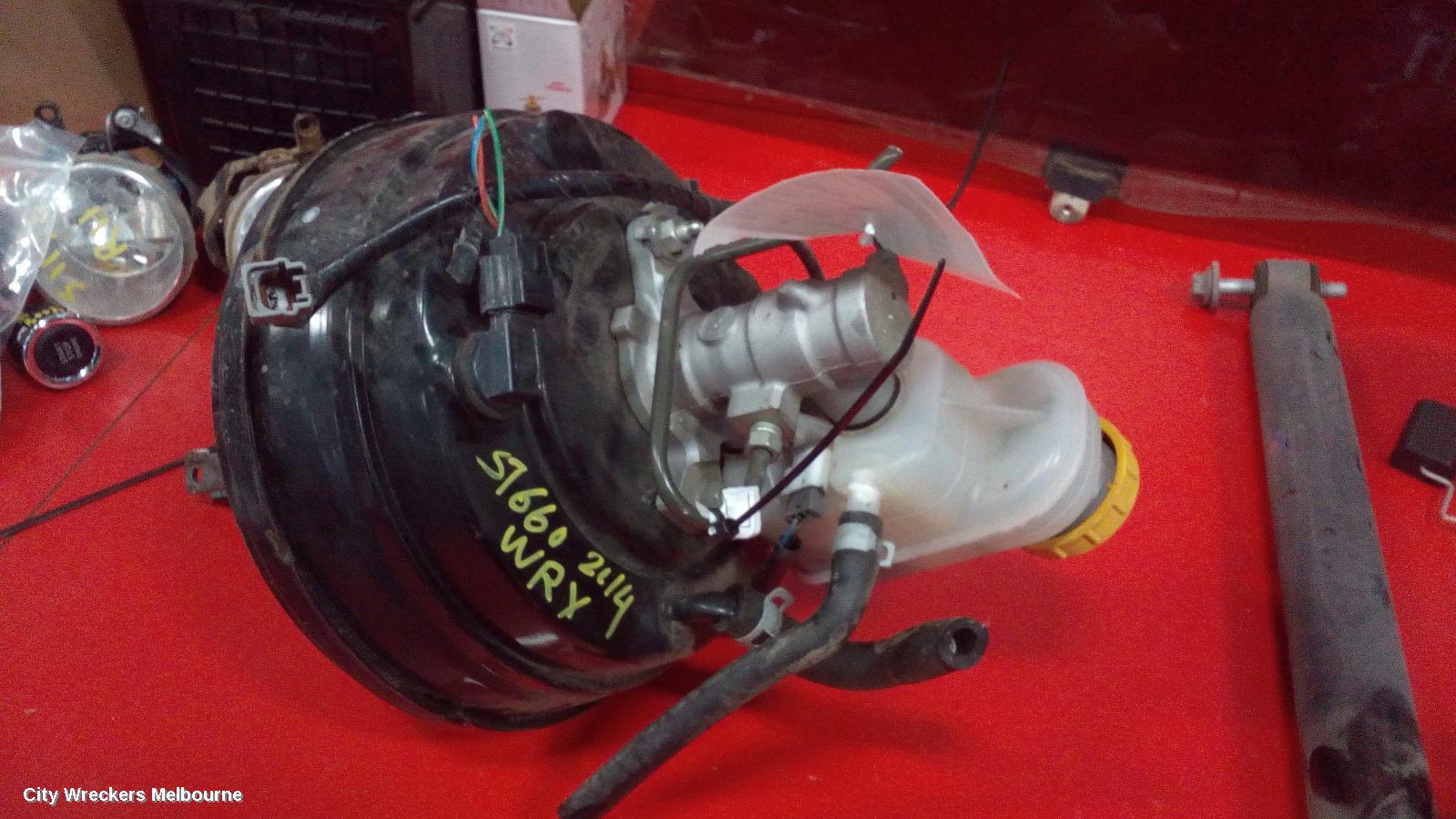 SUBARU WRX BRAKE BOOSTER, V1, 2.0, 03/2014 ONWARDS