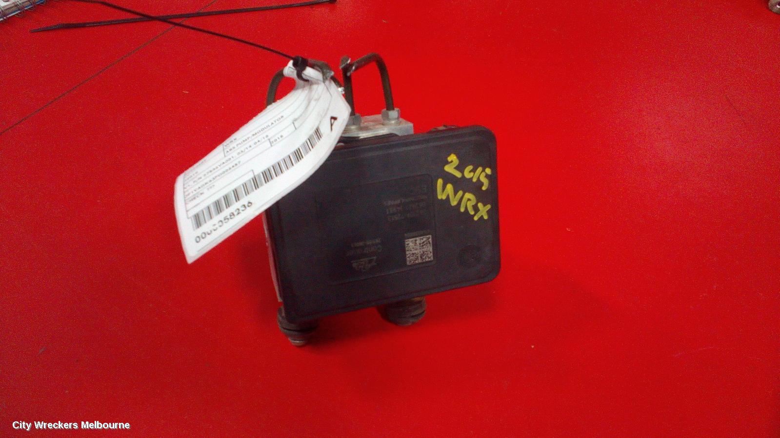 SUBARU WRX ABS PUMP/MODULATOR, V1, P/N 27536VA001, 03/2014 - 04/2016