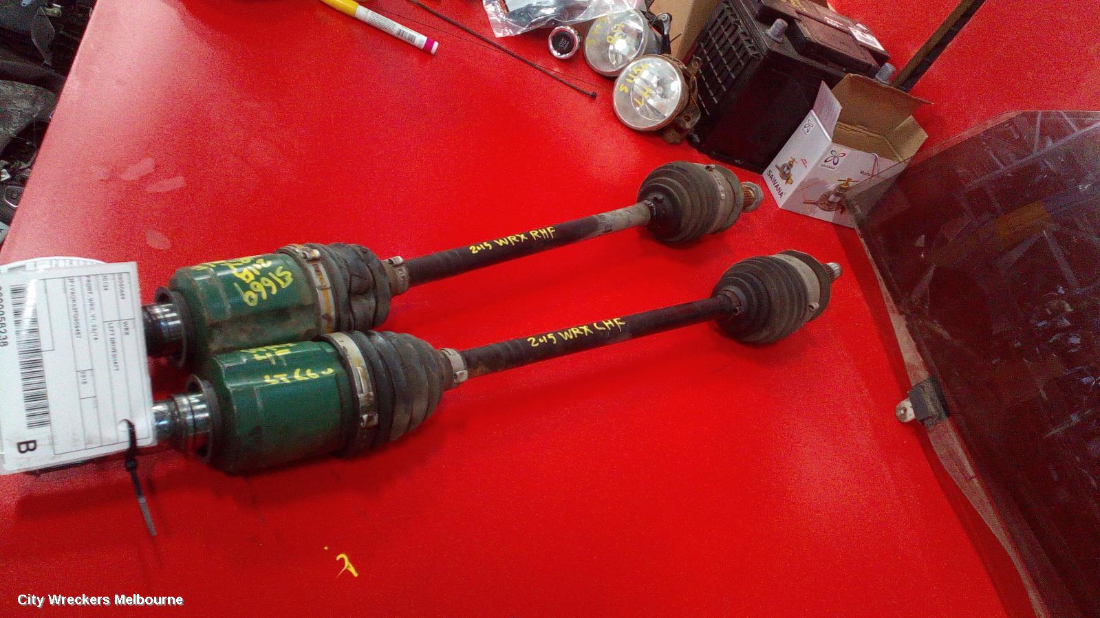 SUBARU WRX LEFT DRIVESHAFT, FRONT, WRX, V1, 03/2014 ONWARDS