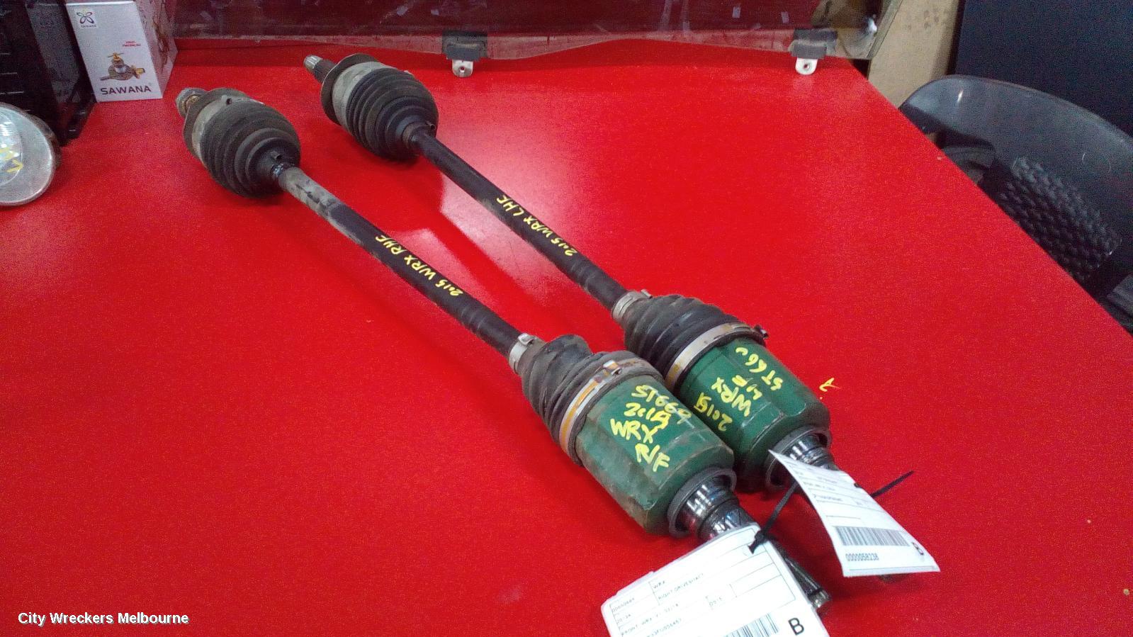 SUBARU WRX RIGHT DRIVESHAFT, FRONT, WRX, V1, 03/2014 ONWARDS