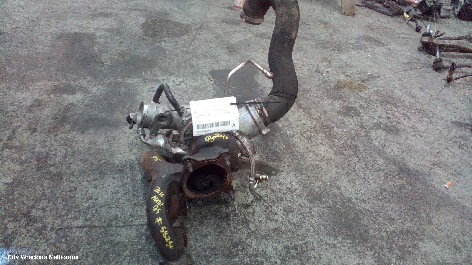 AUDI Q5 TURBO SUPERCHARGER, PETROL, 2.0, CDNB/CDNC CODE, 8R, 03/2009 - 10/2012