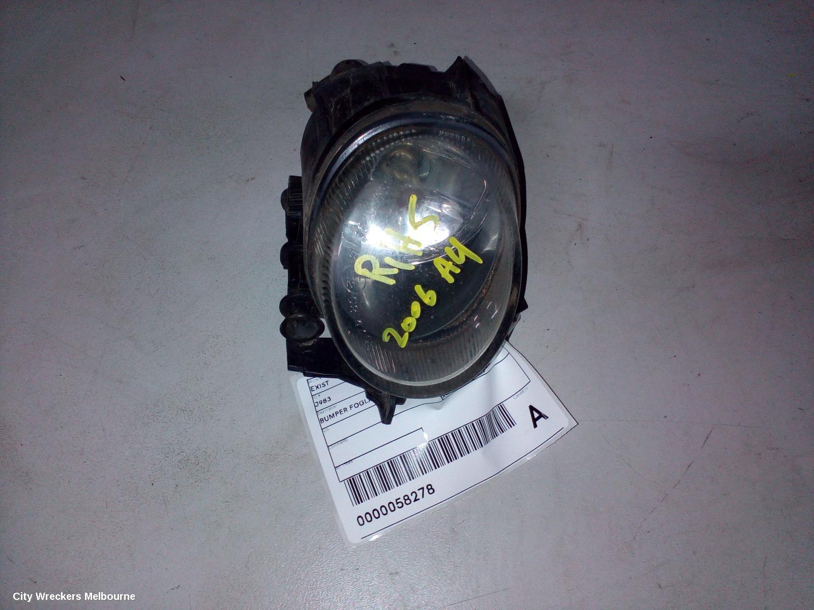 AUDI A4 RIGHT INDICATOR/FOG/SIDE, BUMPER FOGLAMP, B7 (A4/S4/RS4), 08/2004 - 07/2009