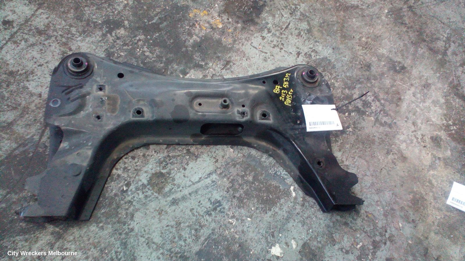 NISSAN PULSAR FRT XMEMBER/CRADLE, B17/C12, 1.8, PETROL, 12/2012 - 12/2017
