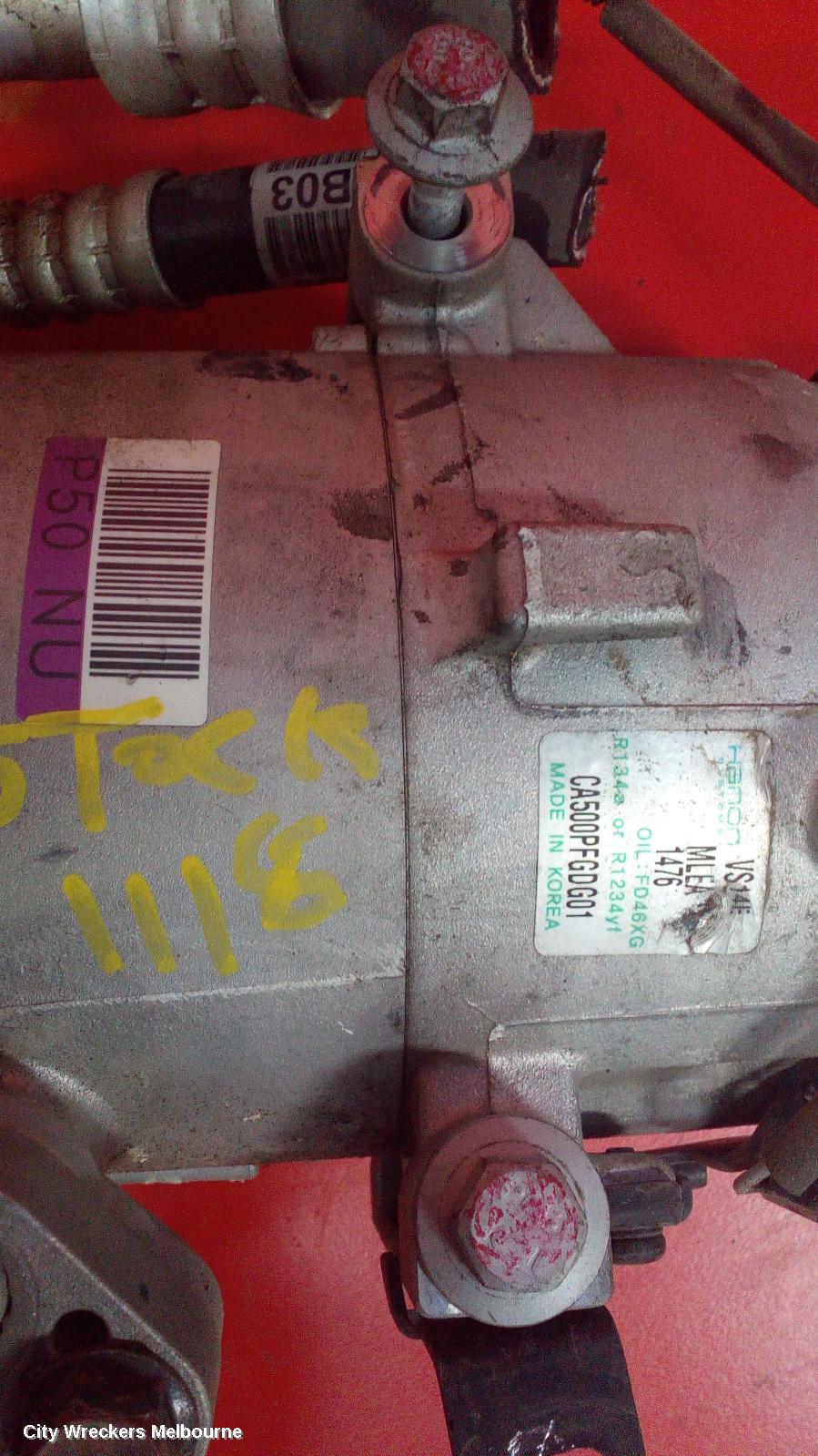 HYUNDAI I30 A/C COMPRESSOR, PD, 2.0, G4NC, PETROL, 03/2017 ONWARDS