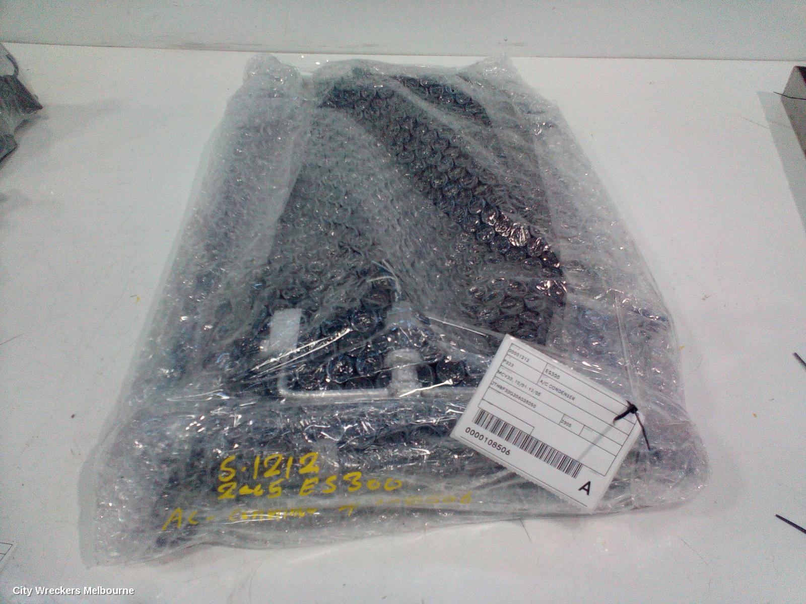 LEXUS ES300 (92-05) A/C CONDENSER, MCV30, 10/2001 - 12/2005
