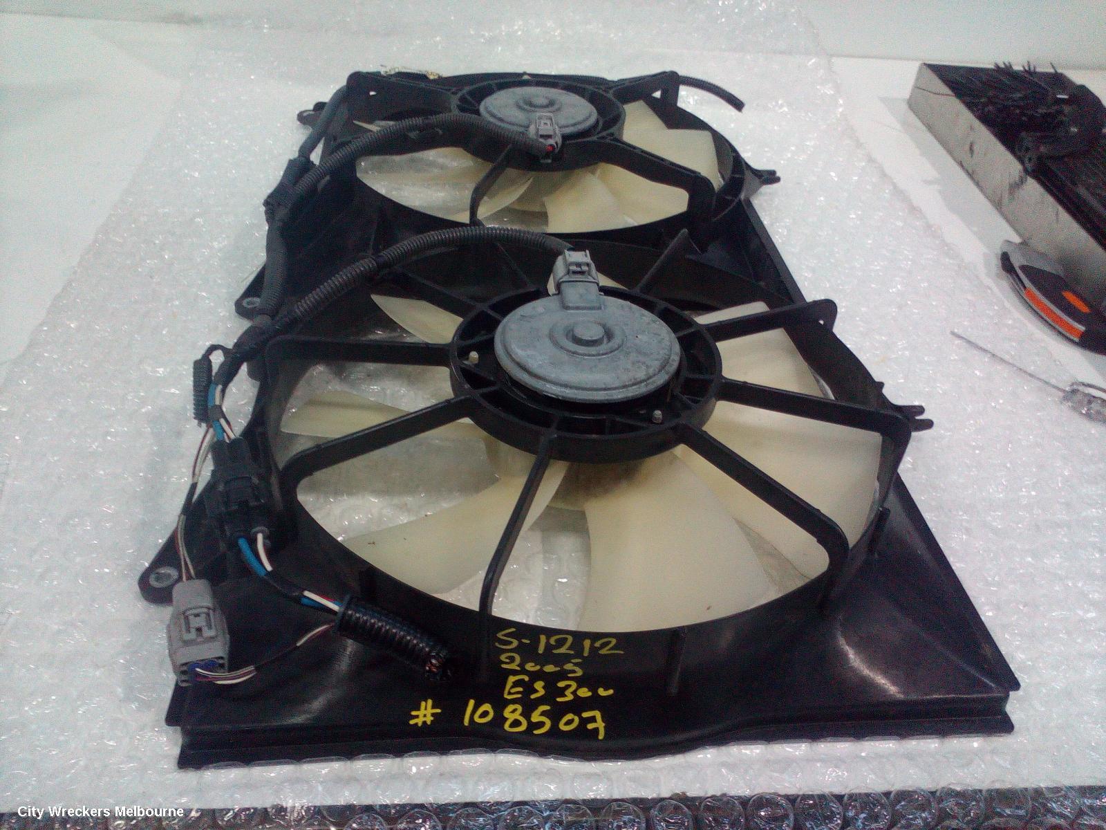 LEXUS ES300 (92-05) FAN, DUAL FAN ASSY, MCV30, 10/2001 - 12/2005