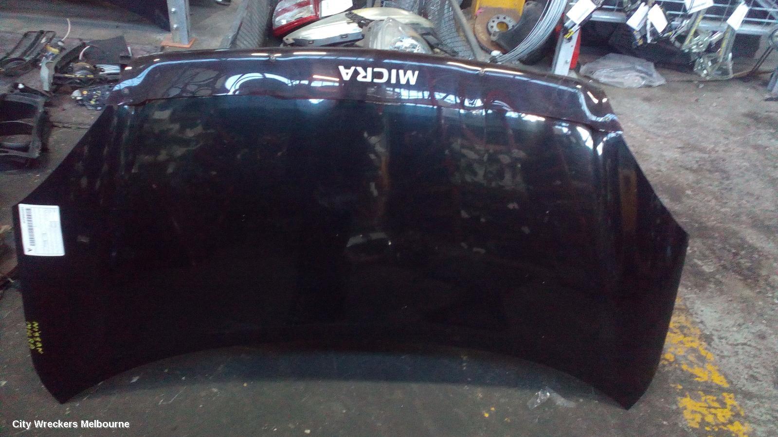 NISSAN MICRA BONNET, K13, 11/2010 - 11/2012