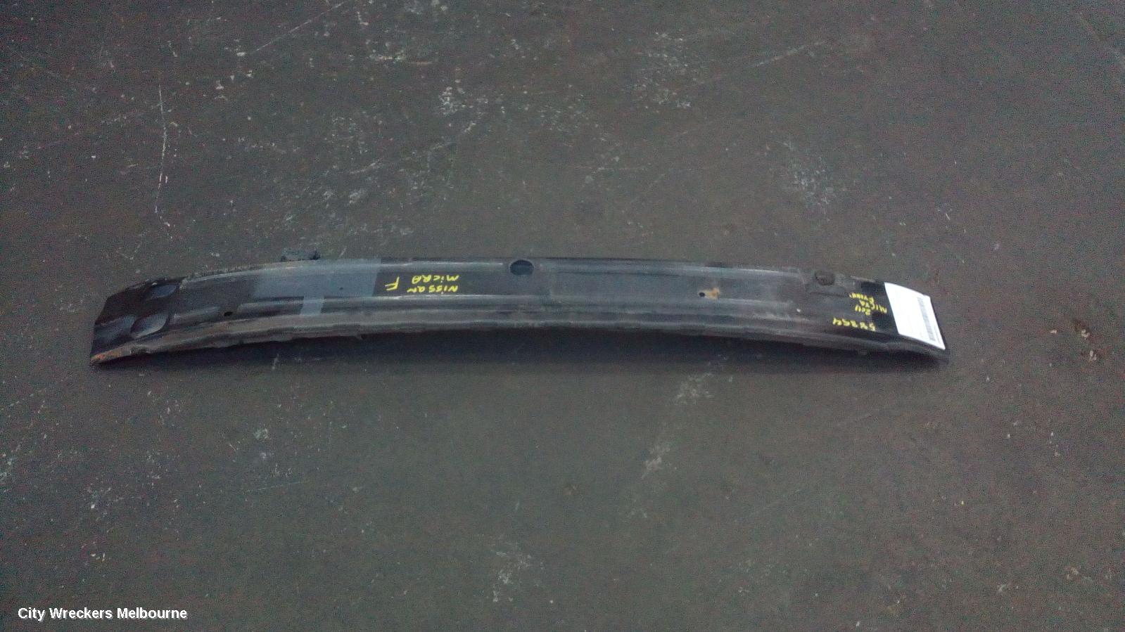 NISSAN MICRA F/BAR REINFORC/BRACK, LOWER REINFORCEMENT, K13, 11/2010 - 12/2012