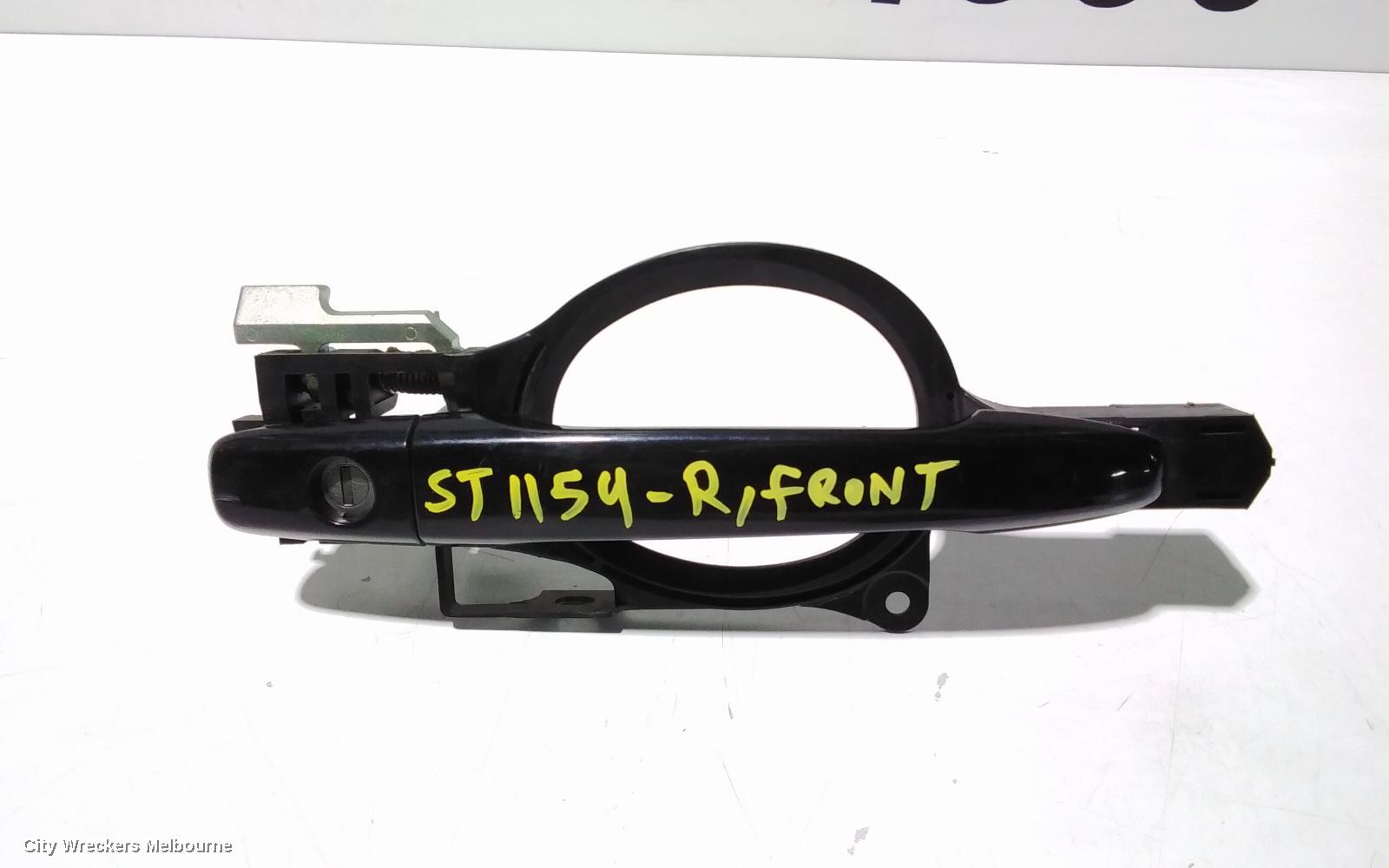 MITSUBISHI OUTLANDER DOOR HANDLE, OUTER, RH FRONT, COLOUR CODED, ZJ-ZL, 10/2012 - 07/2021