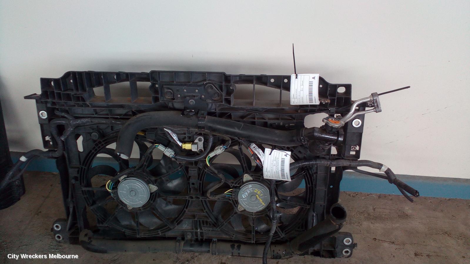 NISSAN MURANO RADIATOR SUPPORT, Z51, BOLT ON TYPE, 12/2008 - 12/2014