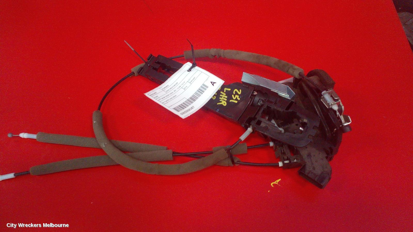 NISSAN MURANO DOOR/BOOT/GATE LOCK, LEFT REAR DOOR LOCK, Z51, 12/2008 - 12/2014