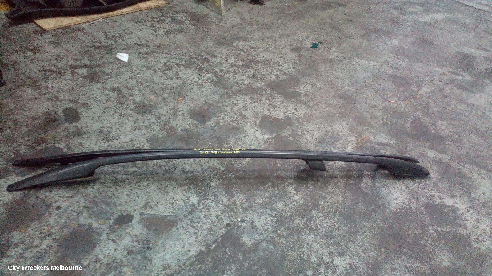 NISSAN MURANO ROOF RAIL, Z51 12/2008 - 02/2015